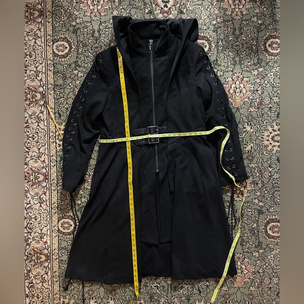 Punk Rave Gothic Fitted Coat - Picture 6 of 7